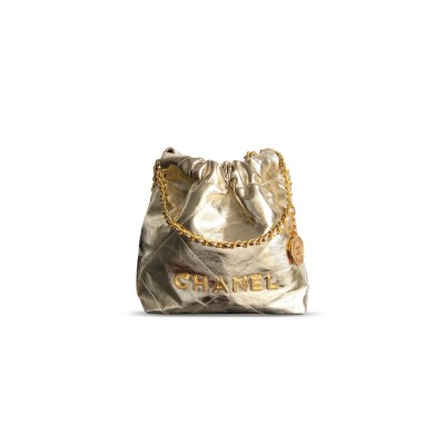 CHANEL 22 MINI HANDBAG AS3980 (20*19*6cm)